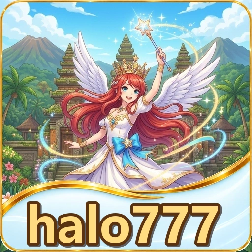 Ikon aplikasi halo777 muncul di laci aplikasi Android
